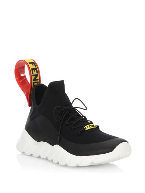 fendi knit sneakers|fendi sneakers for men.